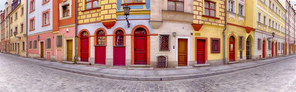 Breslau Polen April 2019 Breslauer Altstadt Malarska Straße Stadt Mit — Stockfoto