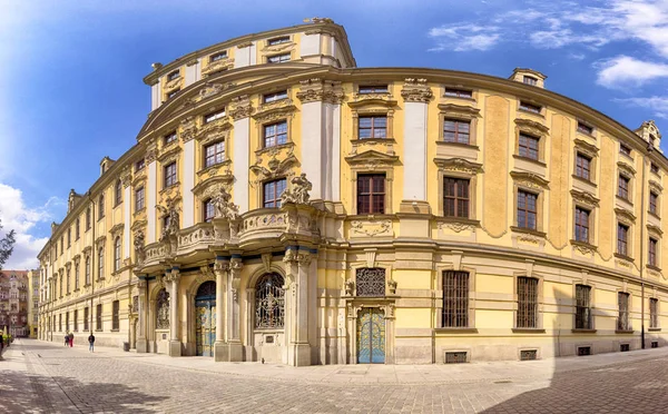 波兰弗罗茨拉夫 2019年4月22日 弗罗茨拉夫老城 Wroclaw大学 下西里西亚 欧洲的历史首都 — 图库照片