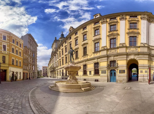 Wroclaw Polen April 2019 Wroclaw Gamla Stan University Wroclaw Historisk — Stockfoto