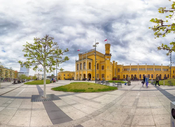 Wroclaw Polen Mei 2019 Centraal Station Wroclaw Wroclaw Glowny Gebouwd — Stockfoto