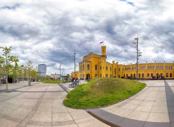 Wroclaw Polen Maj 2019 Centralstationen Wroclaw Wroclaw Glowny Byggt Mitten — Stockfoto