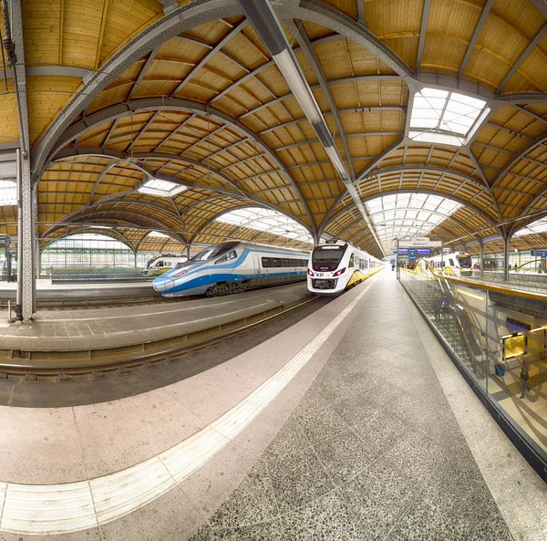 Wroclaw Polónia Maio 2019 Estação Ferroviária Principal Wroclaw Wroclaw Glowny — Fotografia de Stock