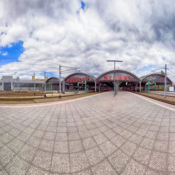 Wroclaw Polen Mei 2019 Centraal Station Wroclaw Wroclaw Glowny Gebouwd — Stockfoto