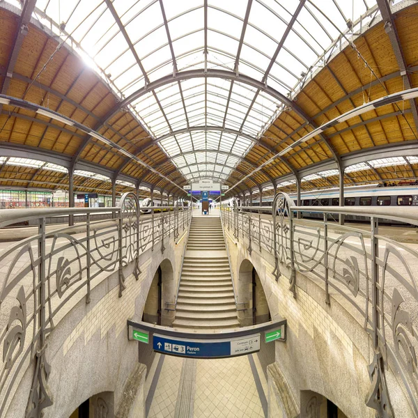 Wroclaw Polónia Maio 2019 Estação Ferroviária Principal Wroclaw Wroclaw Glowny — Fotografia de Stock