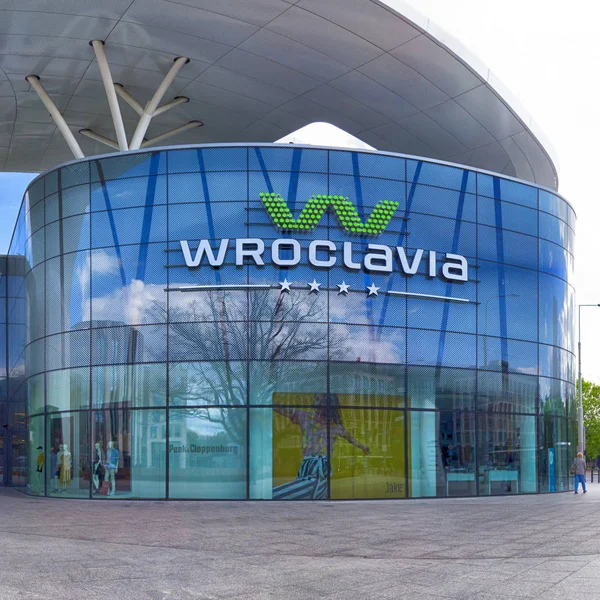 Wroclaw Polonia Mayo 2019 Centro Comercial Wroclavia Wroclaw Cerca Estación — Foto de Stock
