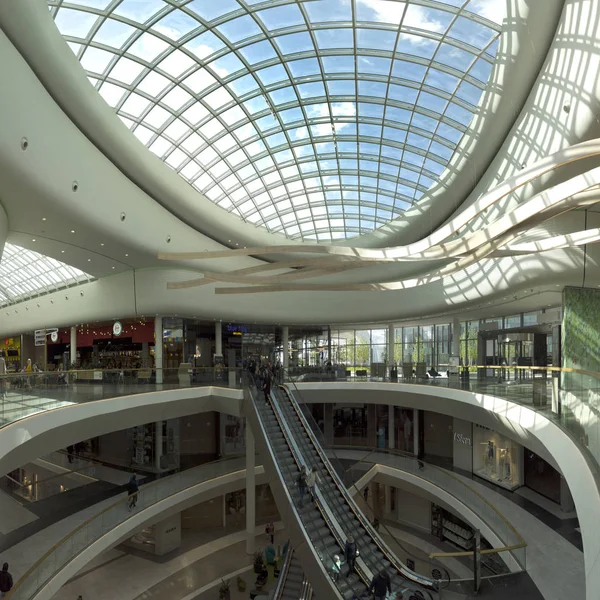 Wroclaw Poland May 2019 Wroclavia Shopping Center Wroclaw Main Railway — Stock Photo, Image