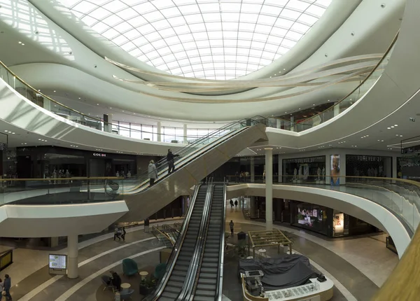 Wroclaw Polen Maj 2019 Wroclavia Shopping Center Wroclaw Nära Centralstationen — Stockfoto