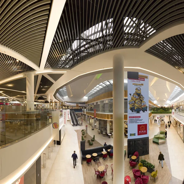 Wroclaw Lengyelország 2019 Május Aleja Bielany Bevásárlóközpont Bielany Wroclawskie Ban — Stock Fotó