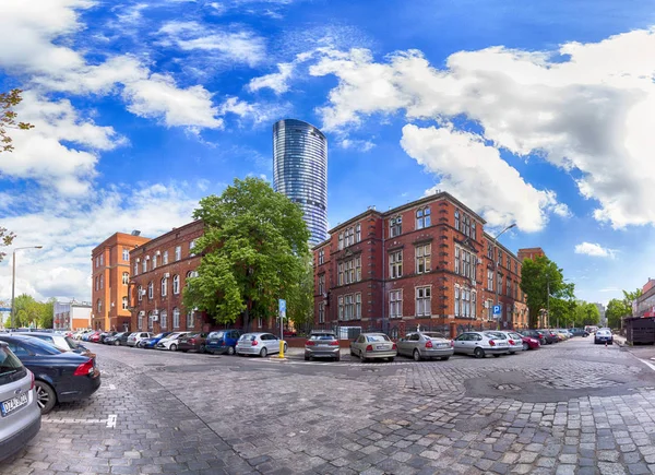 Wroclaw Poland May 2019 Sky Tower Shopping Center Wroclaw Whole — Stock Photo, Image