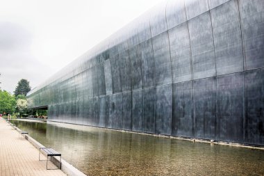 WROCLAW, POLAND - MAY 20, 2019: The Wroclaw Africarium (Polish: Afrykarium) is the only themed oceanarium devoted solely to exhibiting the fauna of Africa. Is a part of the Zoo in Wroclaw, Poland.