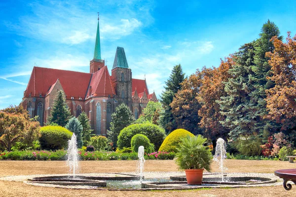Wroclaw Poland Mei 2019 Kebun Raya Wroclaw Polandia Taman Tersebut — Stok Foto