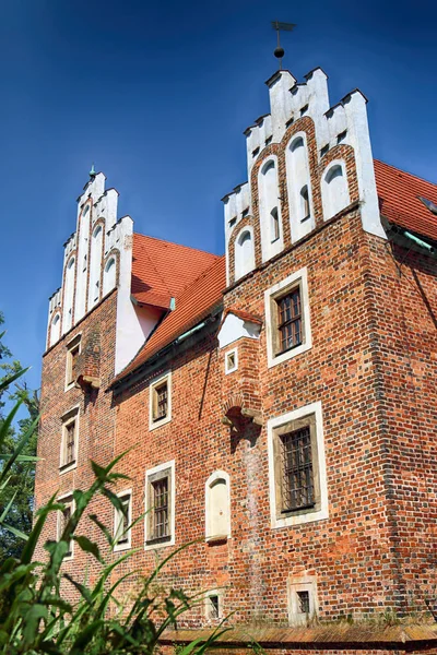 Wroclaw Polónia Junho 2019 Renaissance Water Castle Wojnowice Wroclaw Poland — Fotografia de Stock