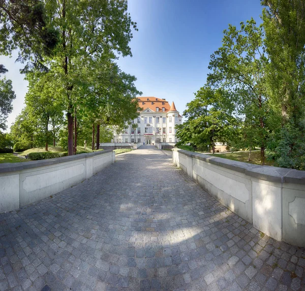 Wroclaw Polonia Junio 2019 Castillo Lesnica Wroclaw Polonia Objeto Del — Foto de Stock