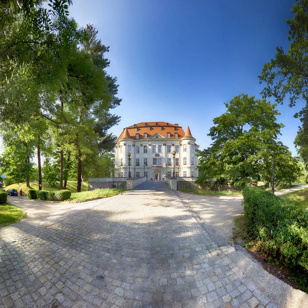 Wroclaw Polonia Junio 2019 Castillo Lesnica Wroclaw Polonia Objeto Del — Foto de Stock