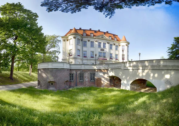 Vratislav Polsko Června 2019 Hrad Lesnica Vratislav Polsko Objekt Polském — Stock fotografie