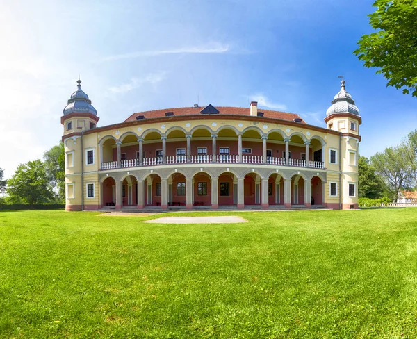 Wroclaw Polónia Junho 2019 Palácio Krobielowice Perto Wroclaw Atualmente Hotel — Fotografia de Stock