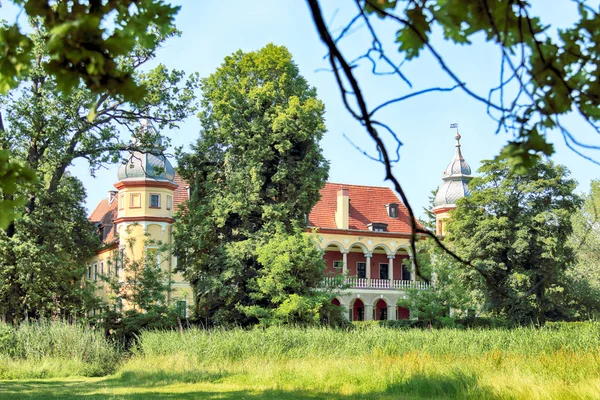 Wroclaw Polonia Junio 2019 Palacio Krobielowice Cerca Wroclaw Actualmente Hay — Foto de Stock