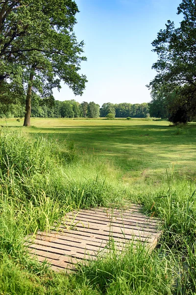 Wrocław Polska Czerwca 2019 Pole Golfowe Krobielowicach Wrocławia Obecnie Istnieje — Zdjęcie stockowe