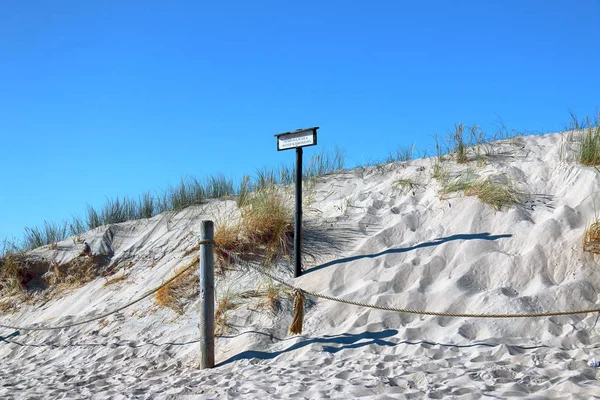 Slowinski National Park Situated Baltic Sea Coast Leba Poland Desert — Stock Photo, Image