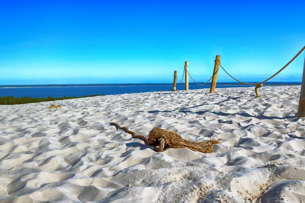 Parque Nacional Slowinski Está Situado Costa Mar Báltico Perto Leba — Fotografia de Stock