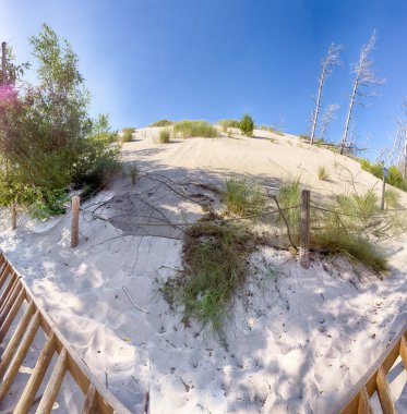 Slowinski Milli Parkı Baltık Denizi kıyısında yer almaktadır, nea