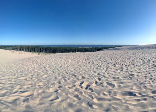 Der Slowinski Nationalpark Liegt Der Ostseeküste Der Nähe Von Leba — Stockfoto