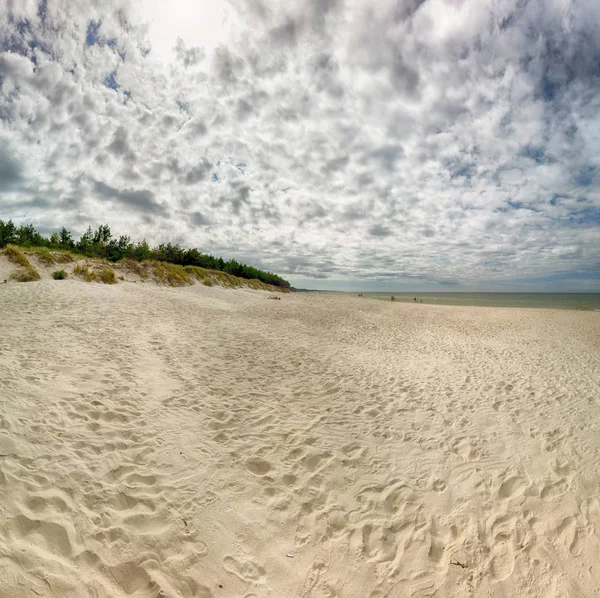 Nationaal Park Slowinski Aan Oostzeekust Buurt Van Leba Polen Prachtig — Stockfoto