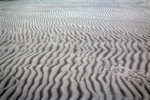 Beach Sand Waves Texture Pattern Background — Stock Photo, Image