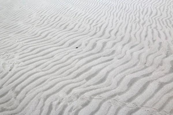 Strand Sand Wellen Textur Muster Hintergrund — Stockfoto