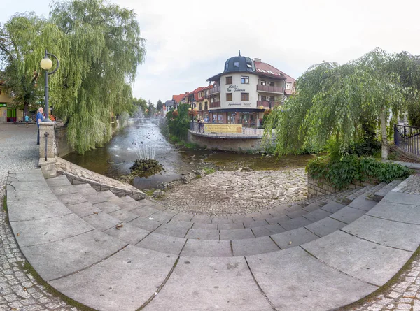 Polanica Zdroj Polonia Agosto 2019 Ciudad Balneario Polanica Zdroj Polonia — Foto de Stock