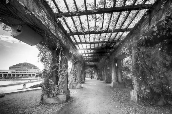 Wroclaw Polonya Ekim 2019 Pergola Centennial Hall Exhibition Grounds Ayrılmaz — Stok fotoğraf