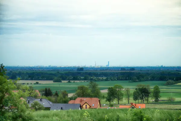 Wroclaw Polen Mai 2020 Panorama Von Wroclaw Blick Von Den — Stockfoto