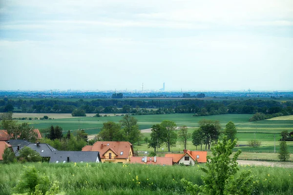Wroclaw Polen Mai 2020 Panorama Von Wroclaw Blick Von Den — Stockfoto