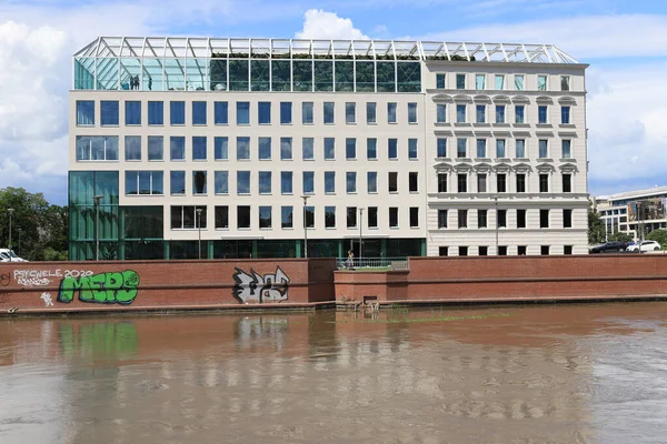 Wroclaw Polen Juni 2020 Concordia Hub Auf Der Insel Slodowa — Stockfoto