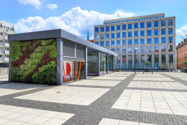 Wroclaw Polen Juni 2020 Nowy Targ Square Neuer Markt Einer — Stockfoto