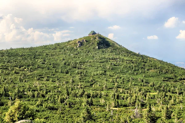 Szrenica Berghut 1362 Boven Zeespiegel Szklarska Poreba Polen Europa — Stockfoto