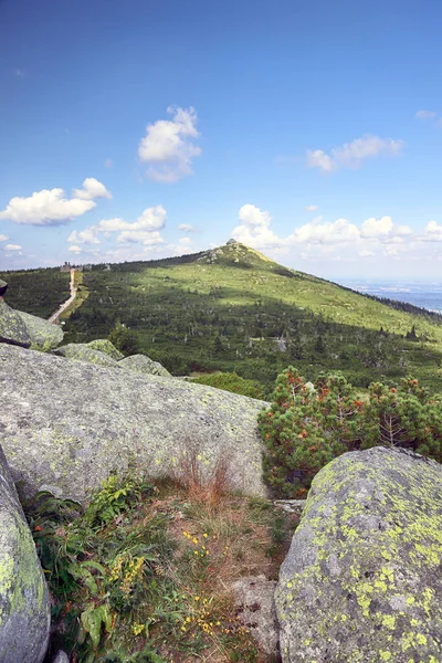 Szrenica Dağ Sığınağı Deniz Seviyesinden 1362 Metre Yukarıda Szklarska Poreba — Stok fotoğraf