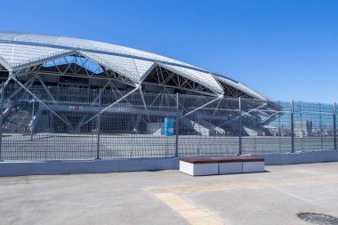 Samara, Rusya - 17 Haziran 2018: Samara Arena Futbol Stadyumu.