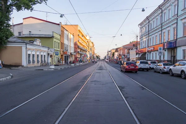 Samara Rusia Junio 2018 Calle Frunze Día Soleado —  Fotos de Stock