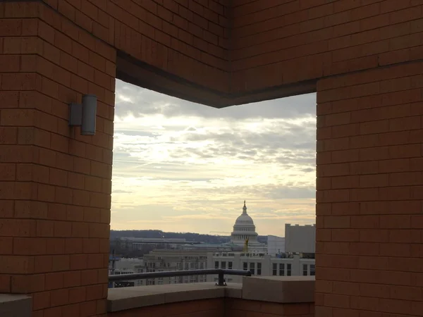 Gün Batımında Capitol Hill — Stok fotoğraf