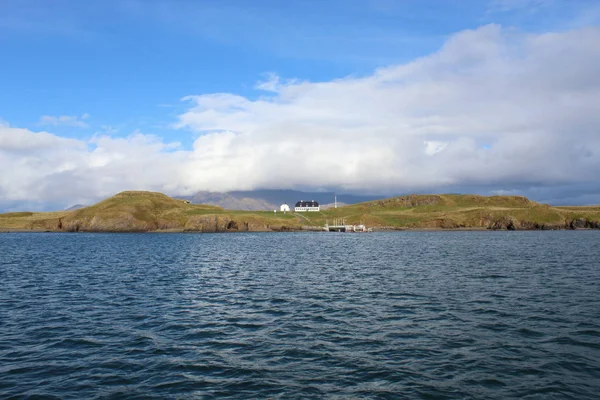 Vita Kyrkan Videy Island — Stockfoto