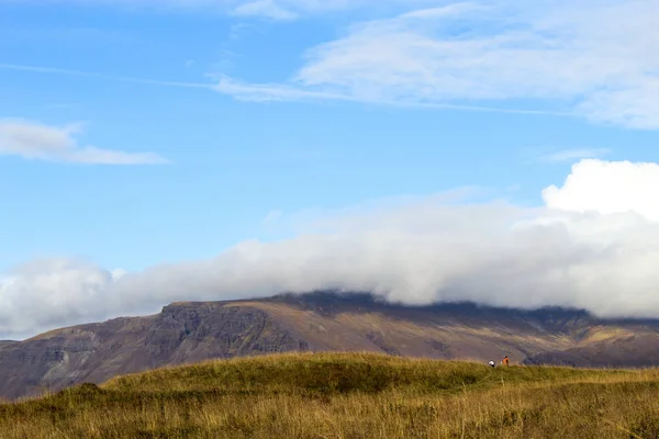 Estrecho Camino Isla Islandia — Foto de Stock