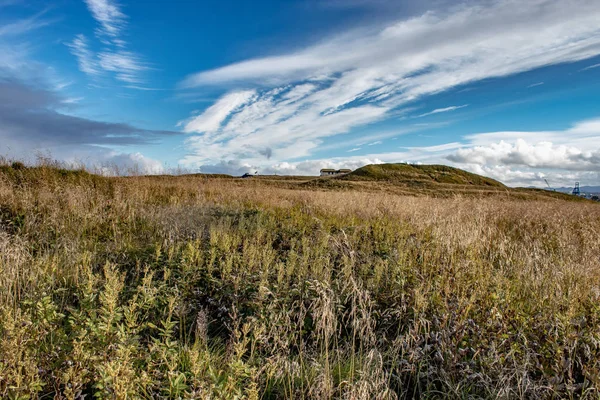 Narrow Path Island Iceland — Stock Photo, Image