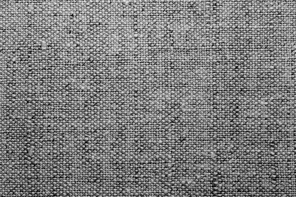Texture a linen cloth, a black and white image.