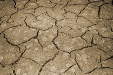 Dünya çatlama doku. Doğal kaynaklar kullanarak kavramı. Tonlama.