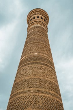 POI Kalon cami ve minare Buhara, Özbekistan'a
