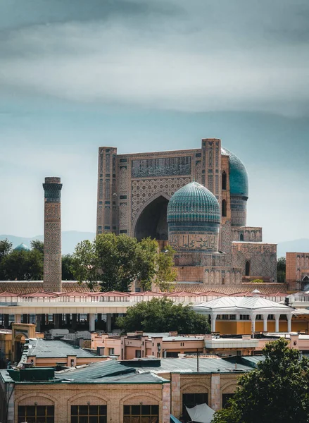 Samarkand Üzbegisztán Bibi Havris György-mecset — Stock Fotó