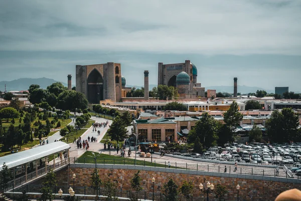 Samarkand Üzbegisztán Bibi Havris György-mecset — Stock Fotó