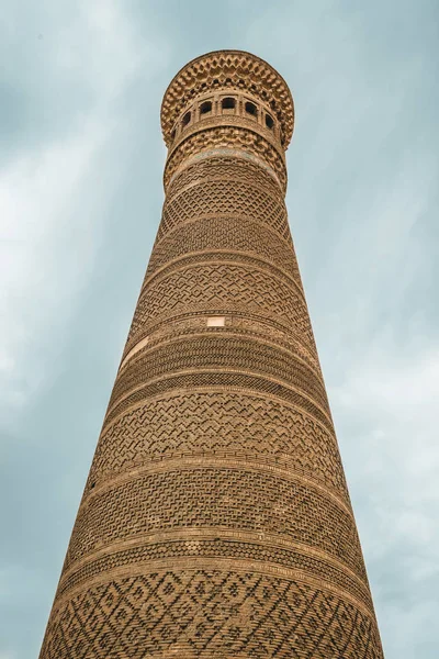 Poi Kalon Mosque and Minaret in Bukhara, Uzbekistan — Stock Photo, Image