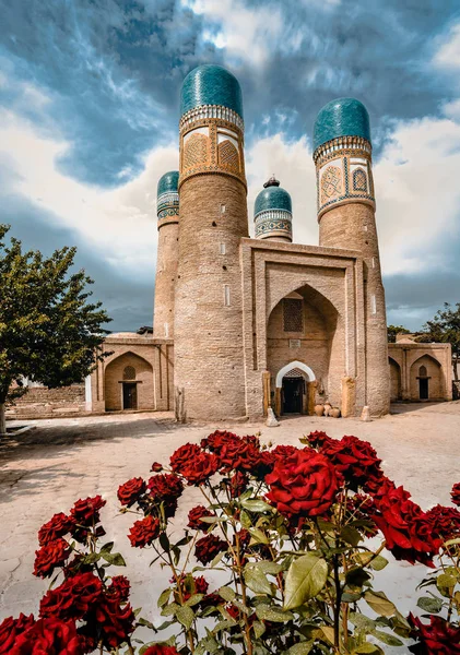 Chor kiskorú vagy Medresze, Dénes Ferenc-kul. Bukhara, Üzbegisztán — Stock Fotó